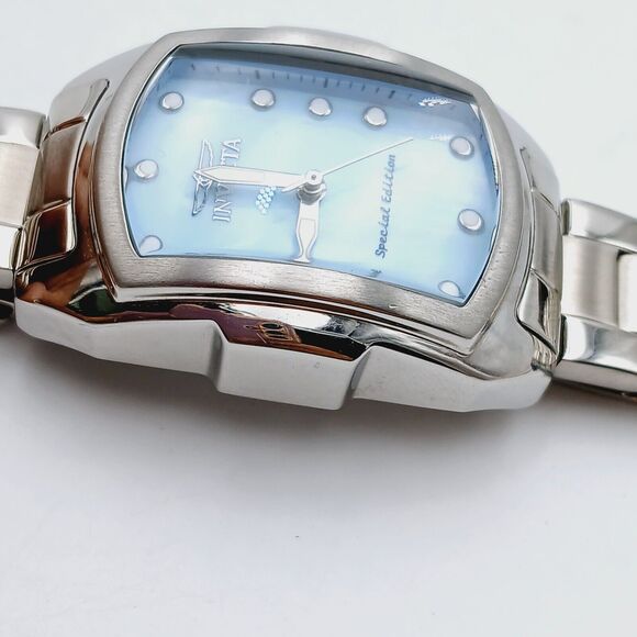 INVICTA Special Edition LUPAH 23170 Stainless Steel Rectangle Dial Watch Blue - Picture 6 of 15